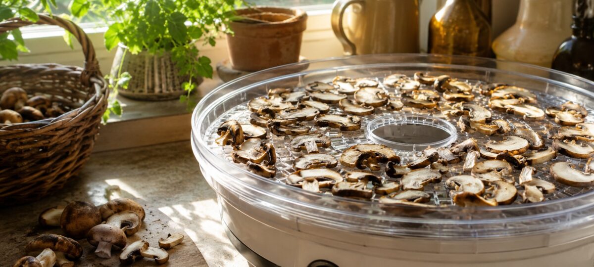 How to Dry Mushrooms in a Dehydrator UK: A Method That Concentrates Every Flavour