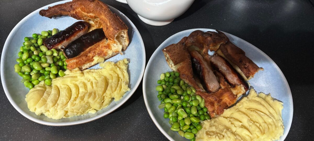 Toad in the Hole with Onion Gravy